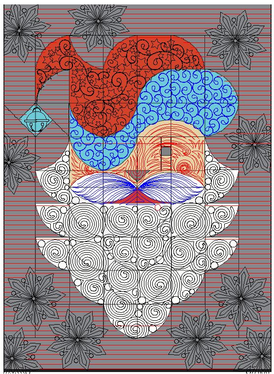 Posh Santa Quilt Bundle Digital Pattern Sweet Dreams Quilt Studio